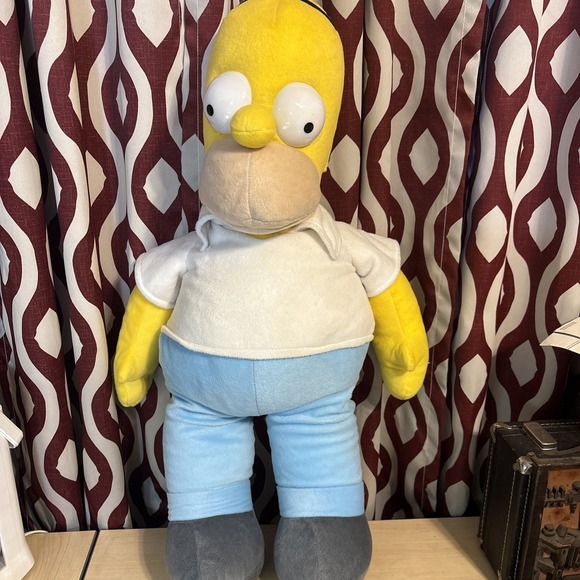 Nanco Other - Homer Simpson Plush 29" 2004 Toy Factory The Simpsons
